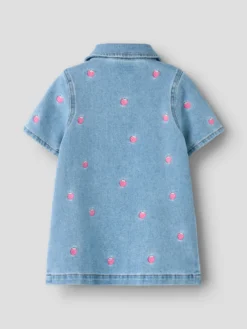 Name It Laila Denim Klänning - Light Blue Denim