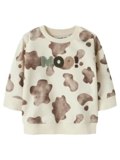 Name It Larry Sweatshirt - Antique White