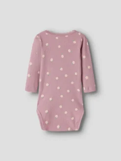Name It Laurel Långärmad Body - Lilas