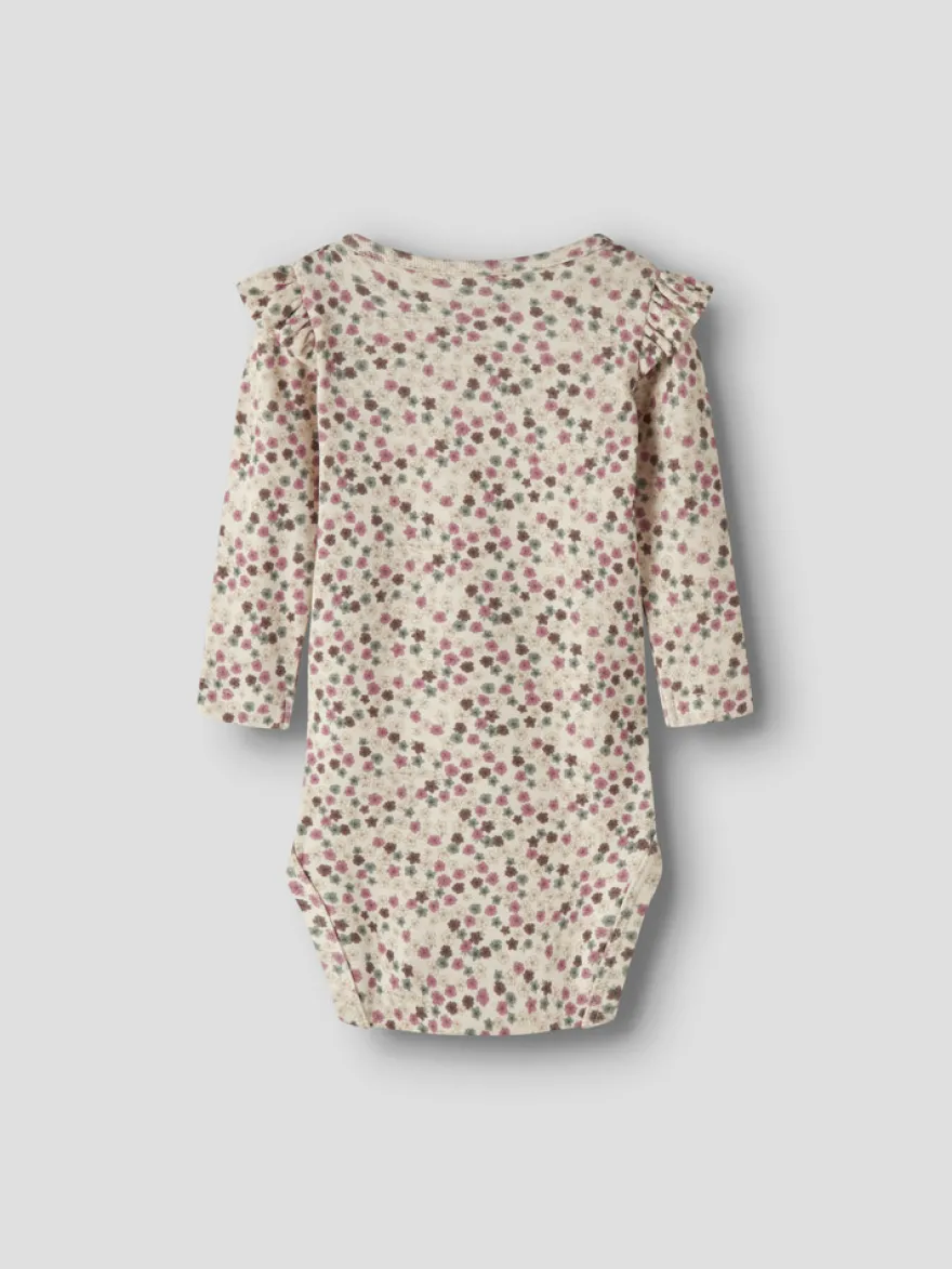Name It Lianna Långärmad Body - Antique White