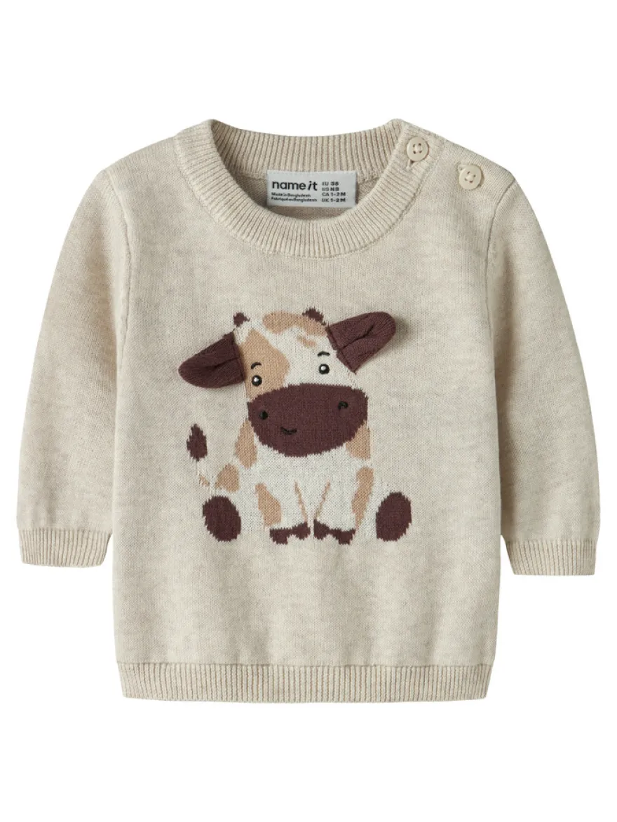 Name It Ligan Sweater - Peyote Melange