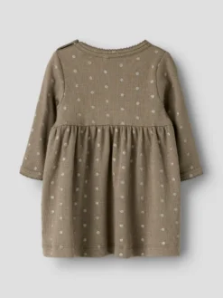Name It Lona Klänning - Taupe Gray