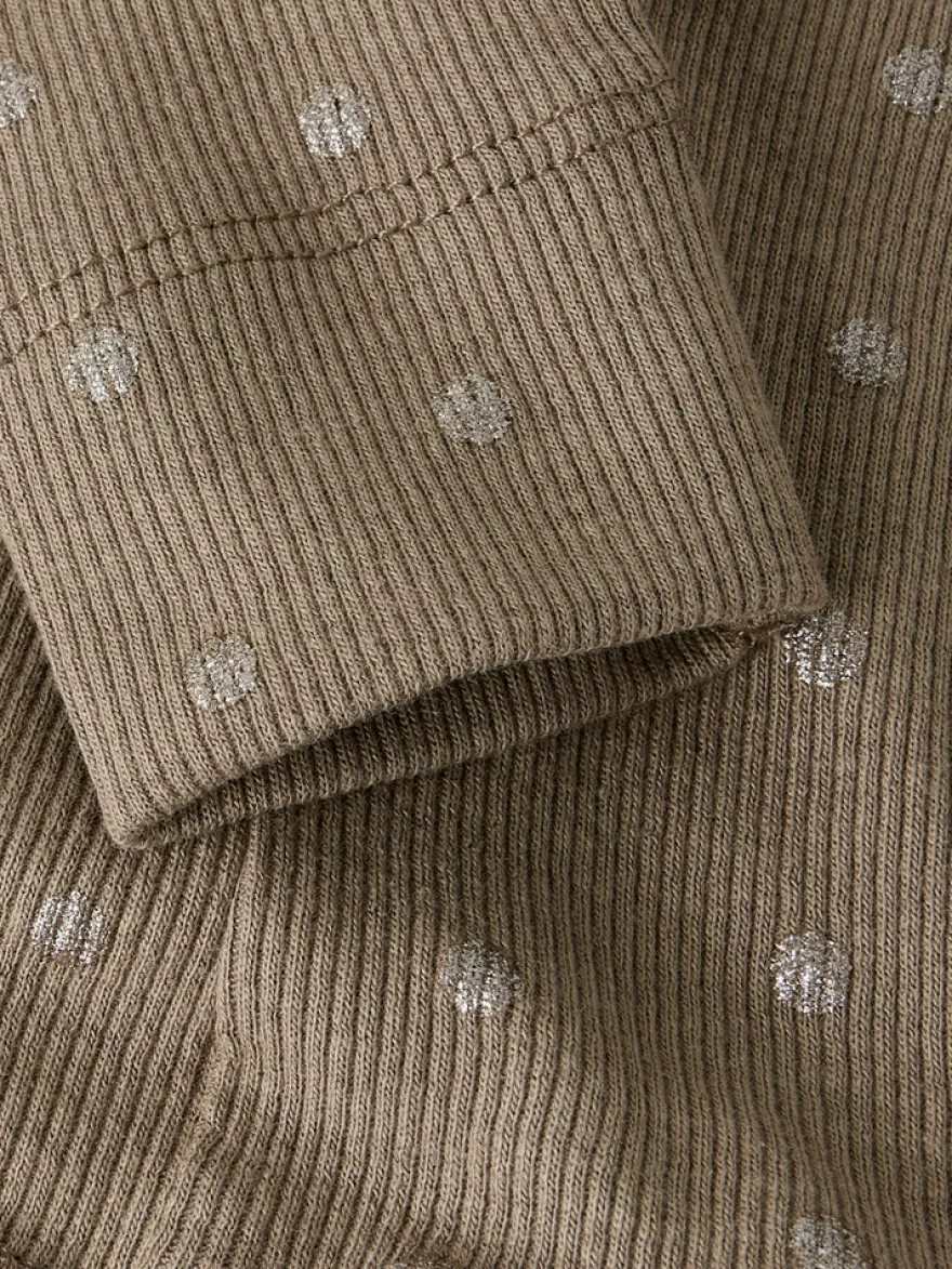 Name It Lona Leggings - Taupe Gray