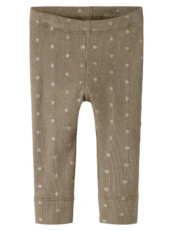 Name It Lona Leggings - Taupe Gray