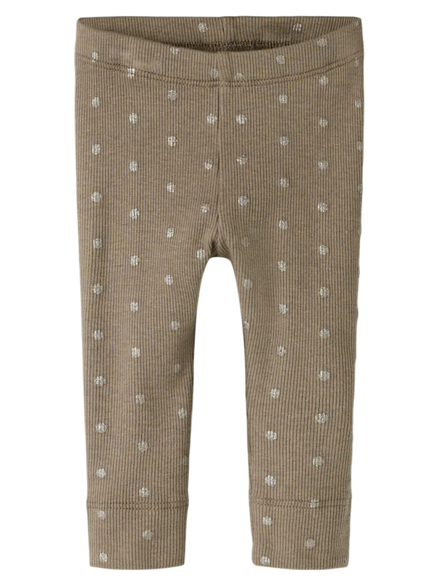 Name It Lona Leggings - Taupe Gray
