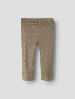 Name It Lona Leggings - Taupe Gray