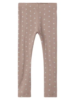 Name It Lona Leggings - Taupe Gray