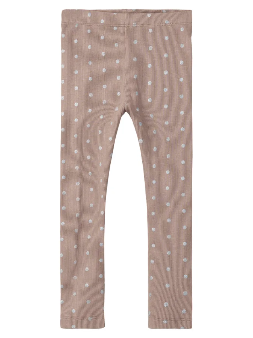 Name It Lona Leggings - Taupe Gray