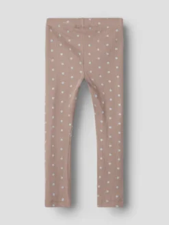 Name It Lona Leggings - Taupe Gray
