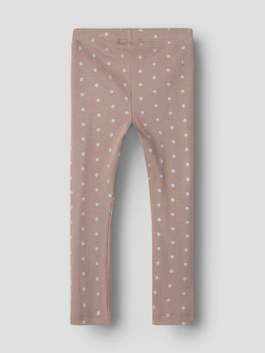 Name It Lona Leggings - Taupe Gray