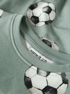 Name It Louie Sweatshirt - Green Milieu