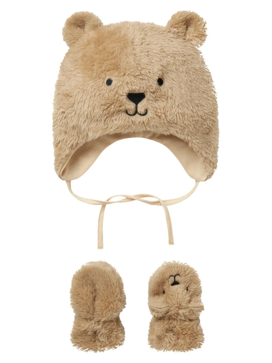 Name It Matuta Teddy Set - Pure Cashmere
