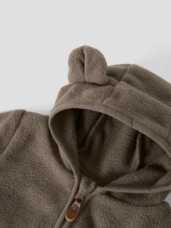 Name It Meeko Fleece Jacka - Walnut