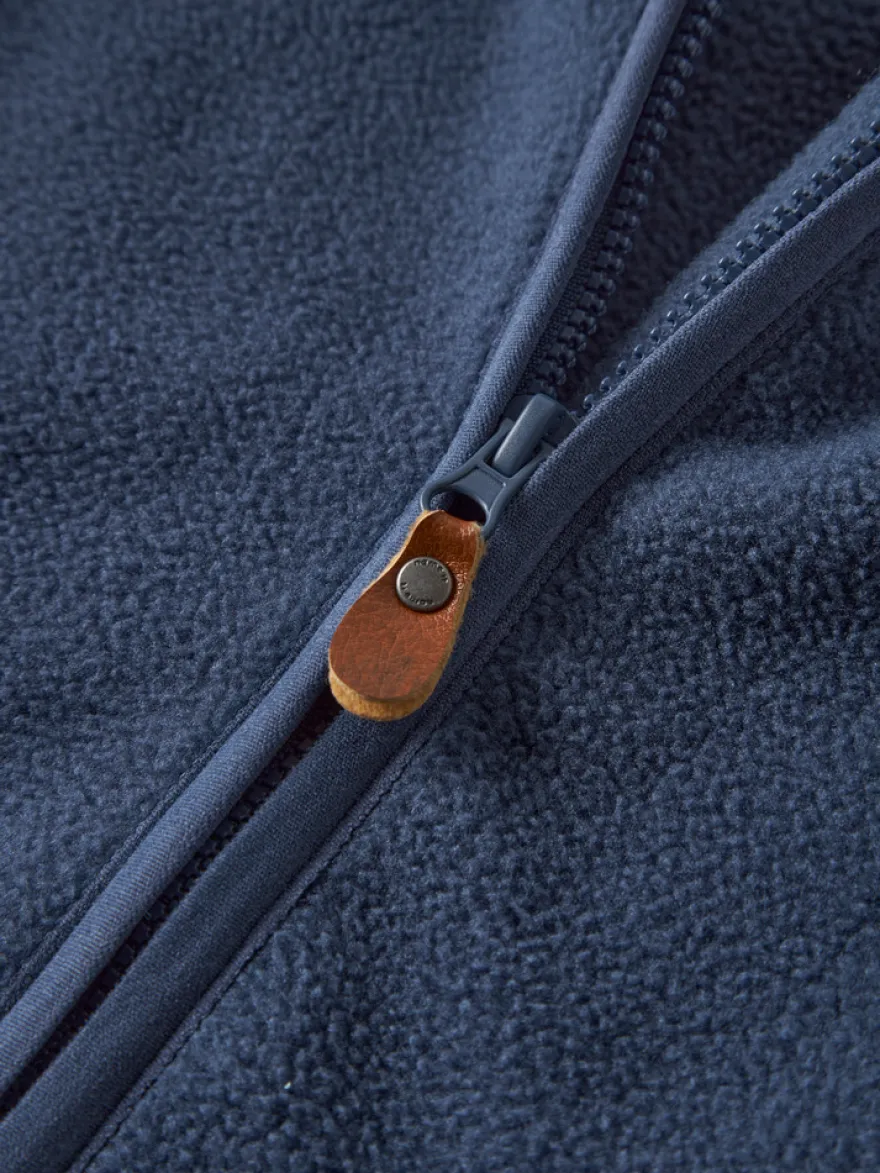 Name It Meeko Fleece Overall - Oceana