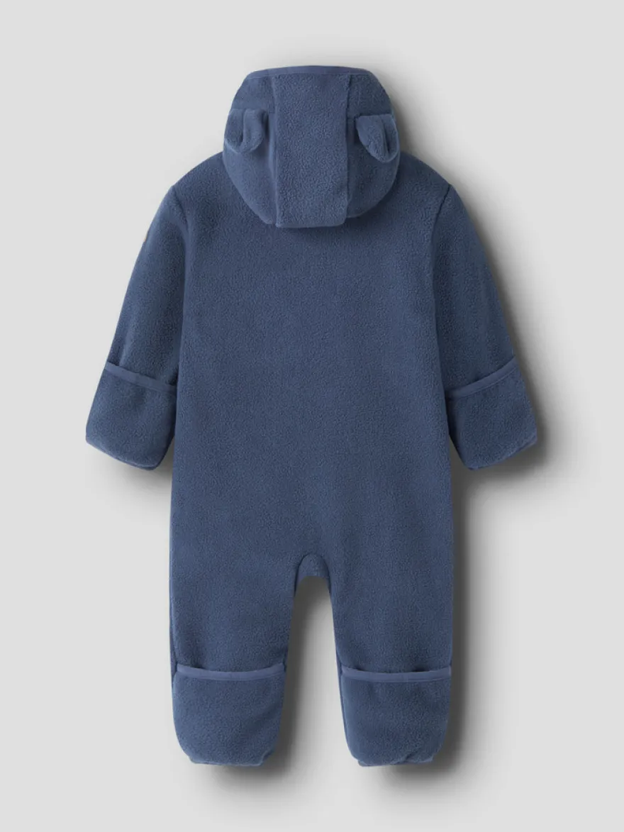 Name It Meeko Fleece Overall - Oceana