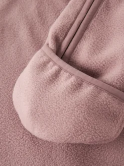 Name It Meeko Fleece Overall - Woodrose