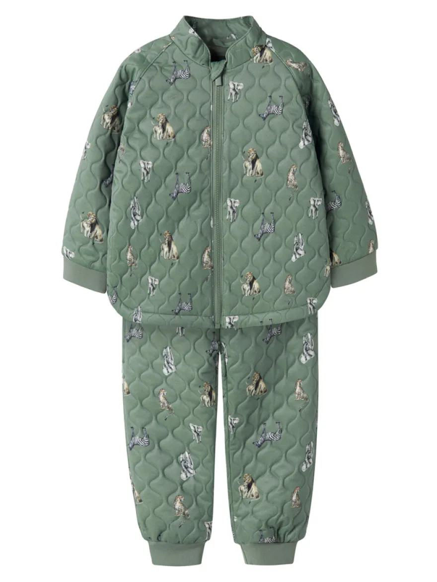 Name It Moon Quiltat Set - Laurel Wreath