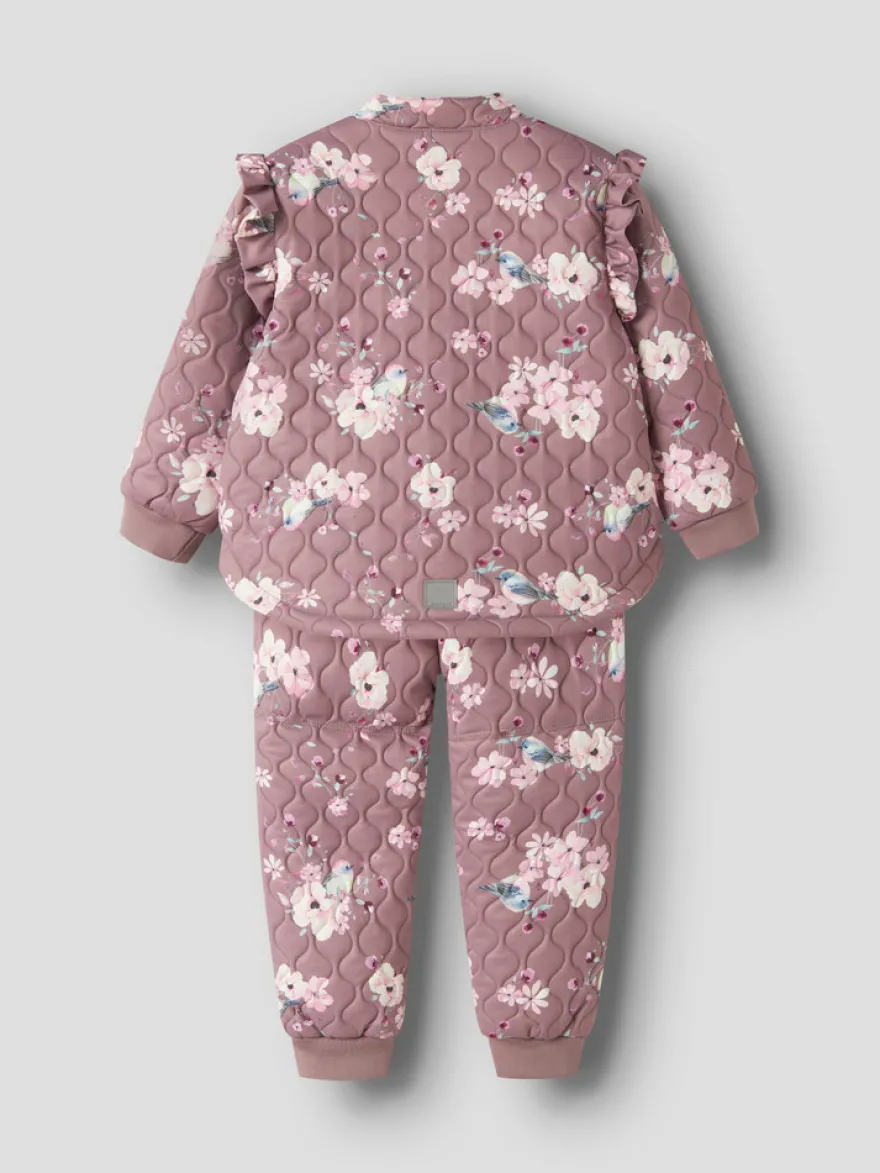 Name It Moon Quiltat Set - Wistful Mauve