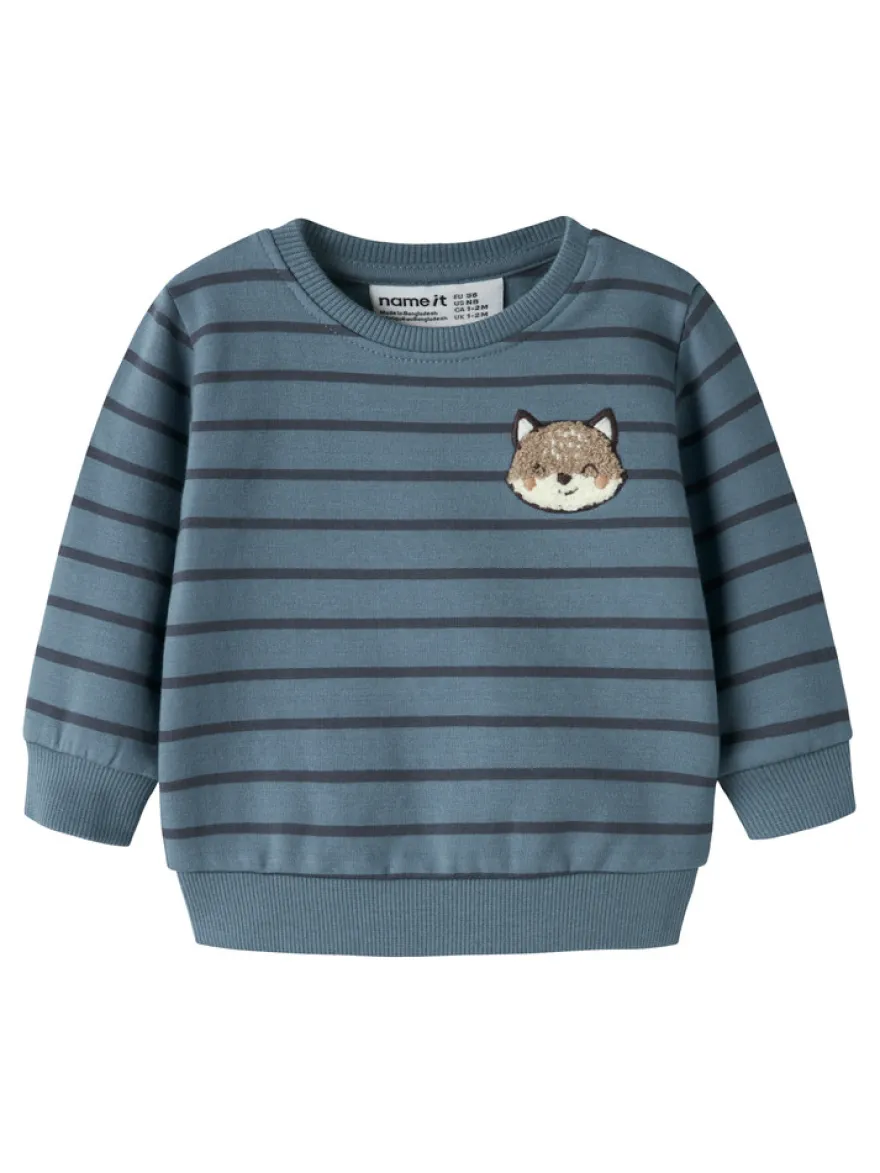 Name It Naddel Sweatshirt - Blue Mirage