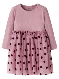 Name It Nagina Tulle Klännig - Lilas