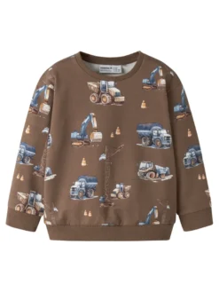 Name It Nelson Sweatshirt - Brown Lentil