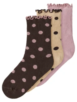 Name It Nina Strumpor 3-Pack - Sesame