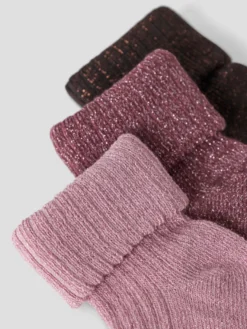 Name it Nobba Glitter Strumpor 3-Pack - Lilas
