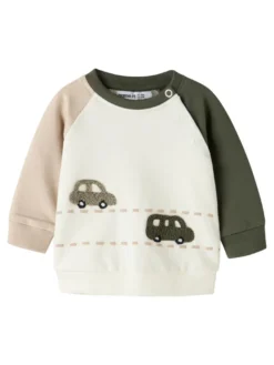 Name It Omand Sweatshirt - Antique White