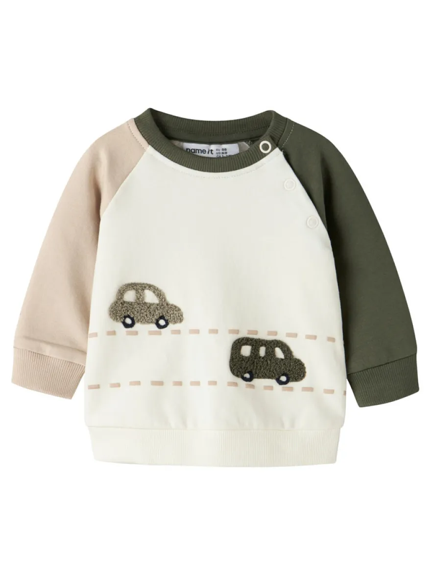 Name It Omand Sweatshirt - Antique White