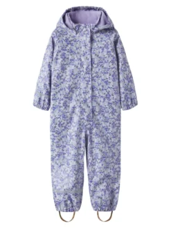 Name It Regnoverall m. Fleece - Lavender