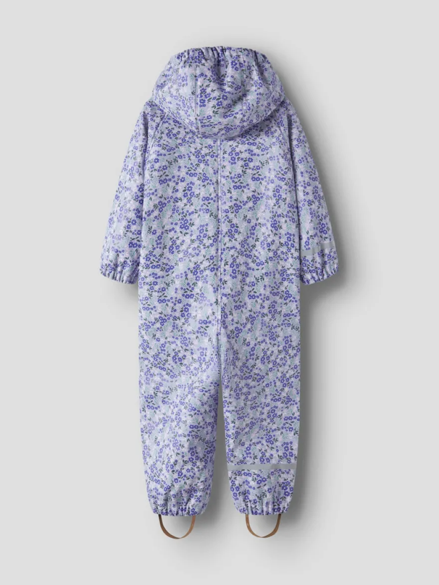 Name It Regnoverall m. Fleece - Lavender