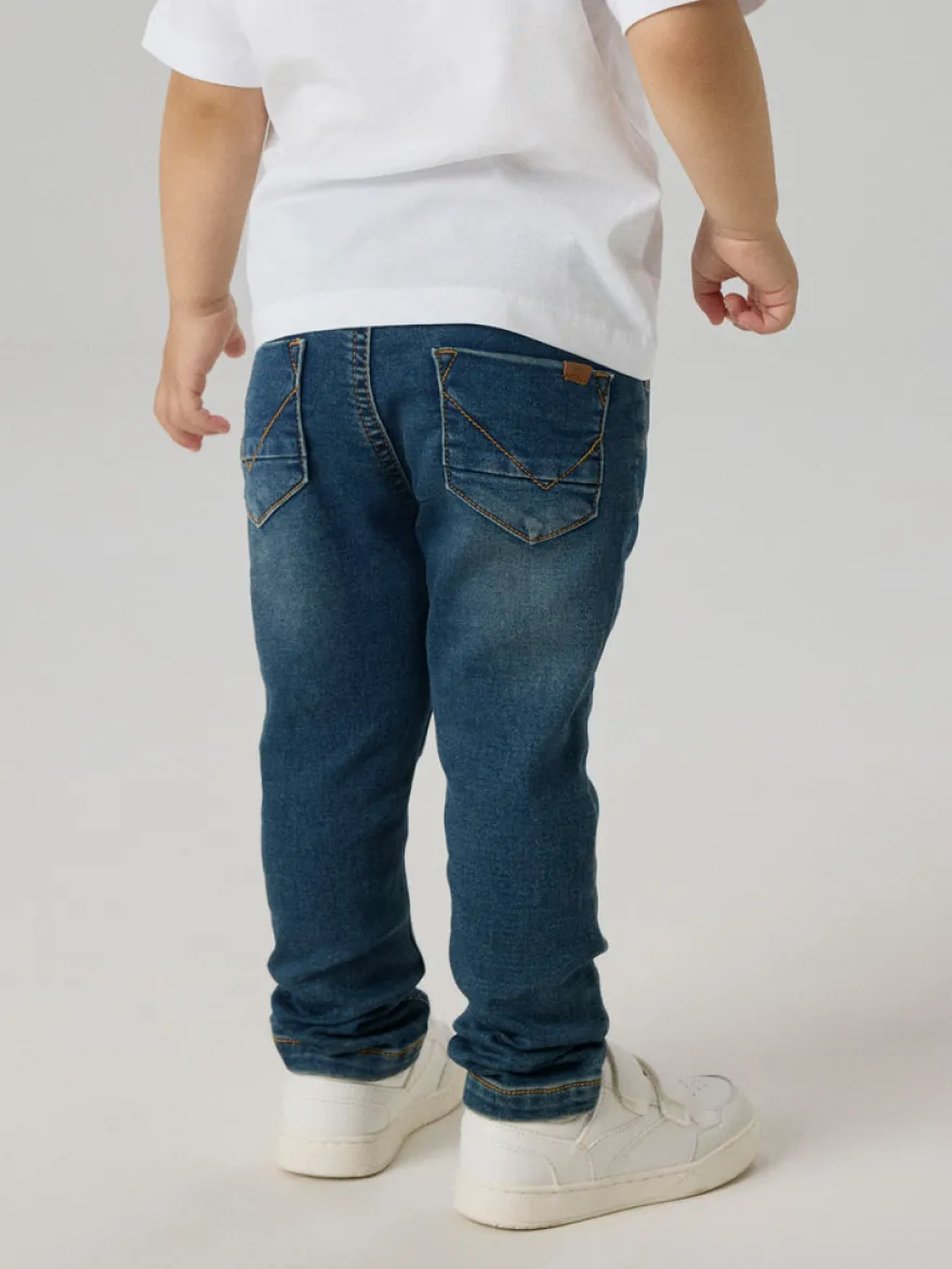 Name It Ryan slim swe jeans 2472-th - Vintage Dark Blue Denim