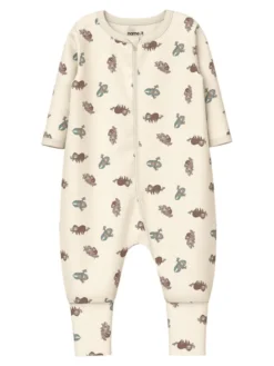 Name It Sengångare Pyjamas m. Dragkedja 2-Pack - Jet Stream