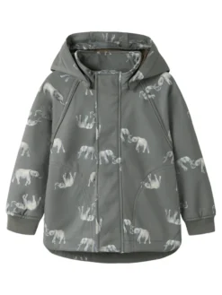 Name It Softshell Jacka - Quiet Shade