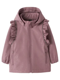 Name It Softshell Jacka - Wistful Mauve