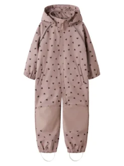 Name It Softshell Overall - Woodrose