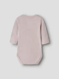 Name It Violetblomma Långärmad Body 3-Pack - Violet Ice