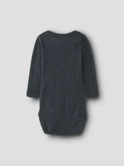 Name It Wang Långärmad Ullbody - Ombre Blue