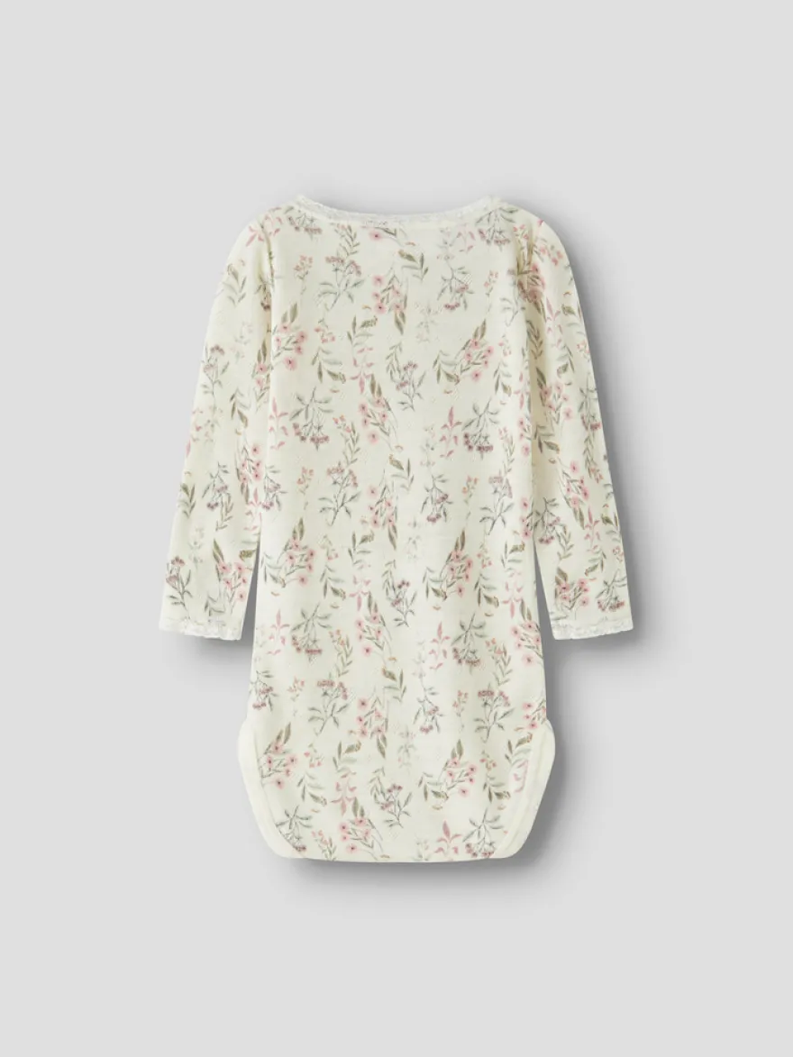 Name It Wang Långärmad Ullbody - Snow White