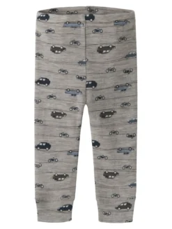 Name It Wang Ull Rib Leggings - Satellite