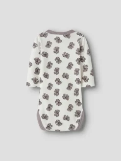 Name It Willu Ull Långärmad Body - Snow White