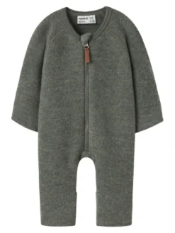 Name It Wmino Ull Jumpsuit - Mulled Basil