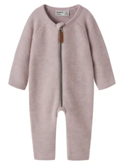 Name It Wmino Ull Jumpsuit - Violet Ice