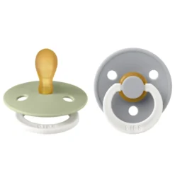Napp Colour Night 2-pack Latex Anatomisk 6-18 mån - Sage/Cloud