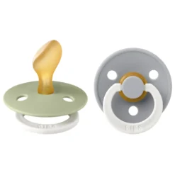 Napp Colour Night 2-pack Latex Anatomisk 6-18 mån - Sage/Cloud