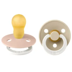Napp Colour Night 2-pack Latex Rund 18+ mån - Blush/Vanilla