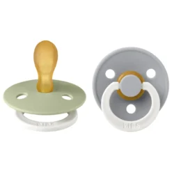 Napp Colour Night 2-pack Latex Symmetrisk 6-18 mån - Sage /Cloud