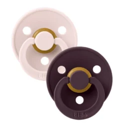 Napp Colour 2-pack Latex 6-18 mån - Petal/Plum