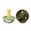 Napp Colour 2-pack Latex Rund 0-6 mån - Sage/Hunter Green