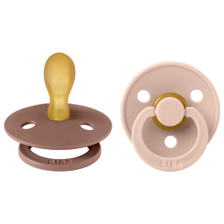 Napp Colour 2-pack Latex Symmetrisk 6-18 mån - Blush